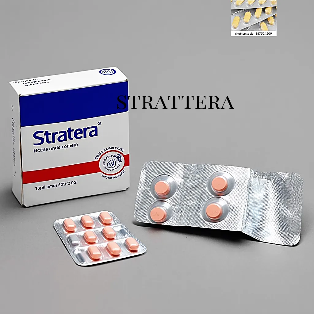 Precio del medicamento strattera